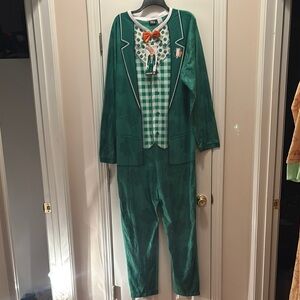 NWT Briefly Stated Leprechaun Halloween Union Suit Costume